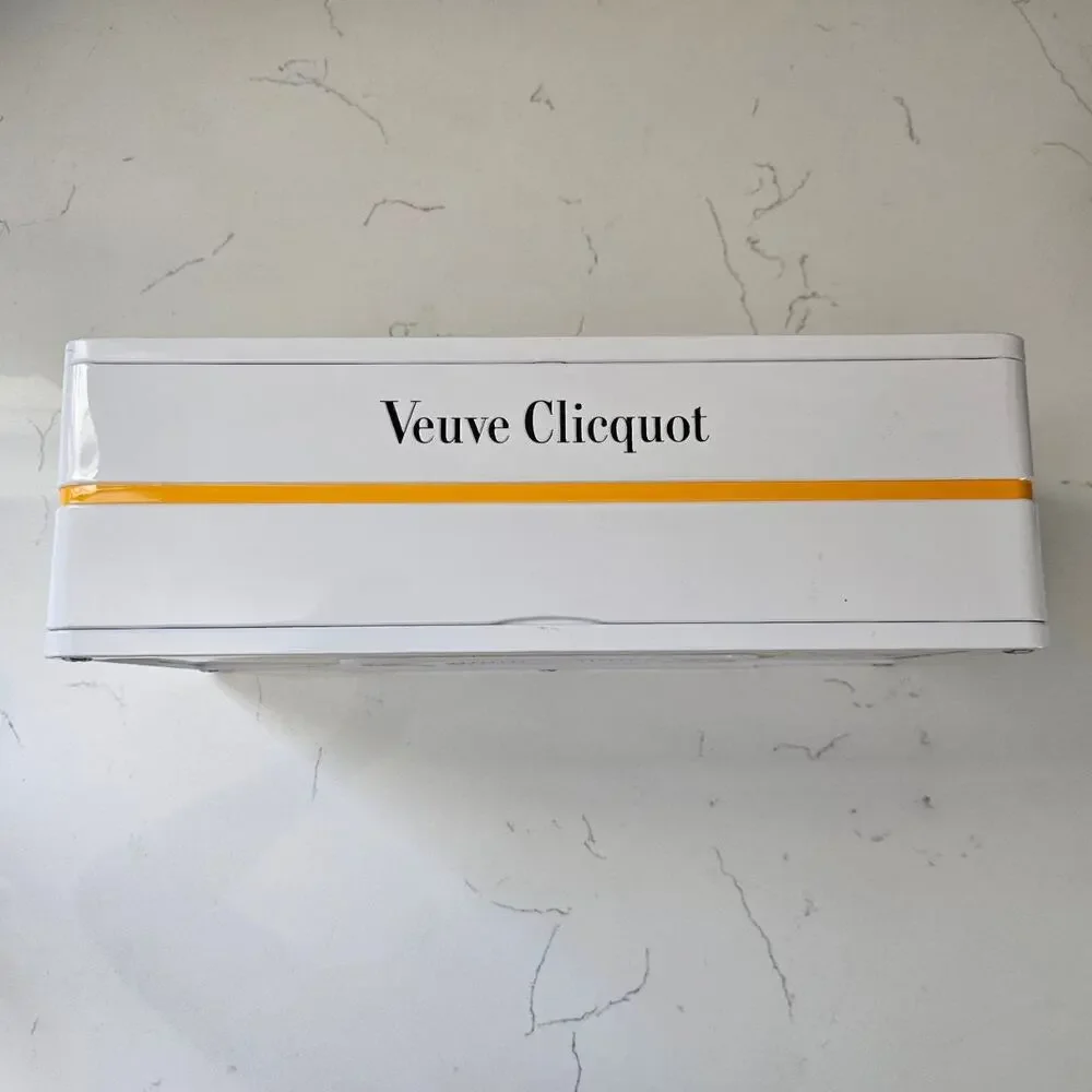 Veuve Clicquot Clicquot Tape Retro Cassette Tin Gift Box  Empty